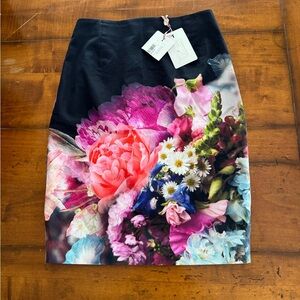 Ted Baker Floral Pencil Skirt